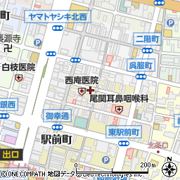 兵庫県姫路市紺屋町周辺の地図