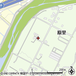 静岡県掛川市原里335周辺の地図
