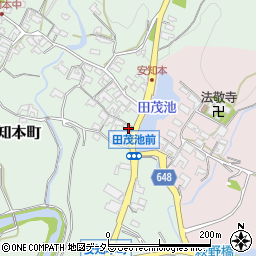 三重県亀山市安知本町303周辺の地図
