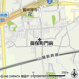 兵庫県たつの市揖保町門前230周辺の地図