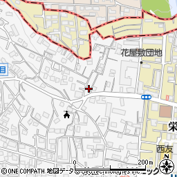 兵庫県川西市花屋敷1丁目10-10周辺の地図