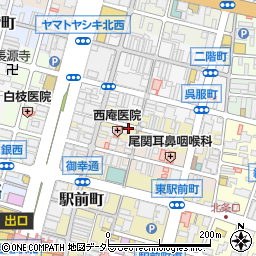 兵庫県姫路市紺屋町周辺の地図