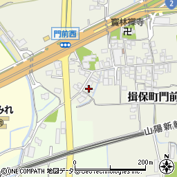 兵庫県たつの市揖保町門前137周辺の地図