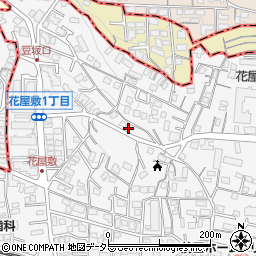 兵庫県川西市花屋敷1丁目18周辺の地図