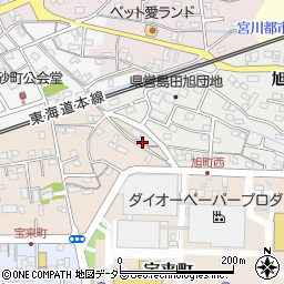 静岡県島田市宝来町7周辺の地図