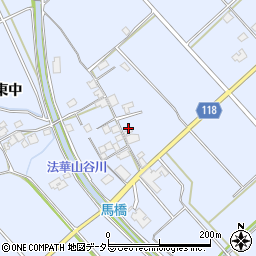 兵庫県加古川市志方町東中94周辺の地図