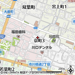 兵庫県姫路市京町3丁目1380周辺の地図
