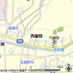 愛知県西尾市吉良町宮迫西屋敷周辺の地図