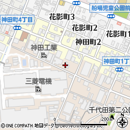兵庫県姫路市定元町周辺の地図