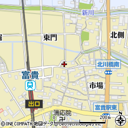 愛知県知多郡武豊町冨貴市場53周辺の地図