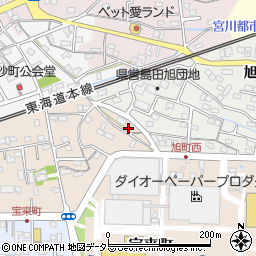 静岡県島田市宝来町7-26周辺の地図