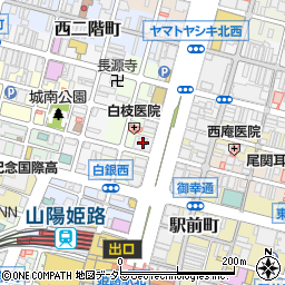 みなと銀行姫路支店 ＡＴＭ周辺の地図