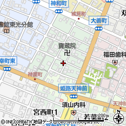 兵庫県姫路市神和町15周辺の地図