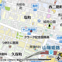 ホテルアベスト姫路周辺の地図