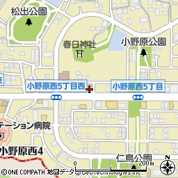 Sunny Side 箕面小野原店周辺の地図