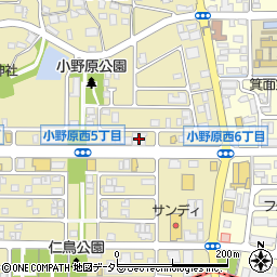 ＳＡＫＥ市場グランマルシェ小野原店周辺の地図