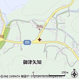 岡山県岡山市北区御津矢知周辺の地図