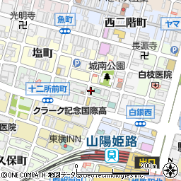 早稲田ゼミ十二所校周辺の地図