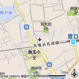 静岡県浜松市浜名区宮口189周辺の地図