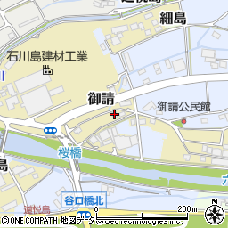 静岡県島田市御請136周辺の地図