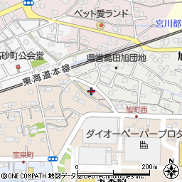 静岡県島田市宝来町7-27周辺の地図