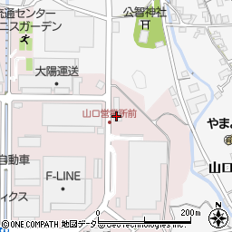 阪急バス株式会社　山口営業所周辺の地図