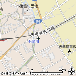 静岡県浜松市浜名区宮口1052周辺の地図