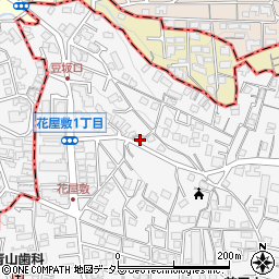 兵庫県川西市花屋敷1丁目18-9周辺の地図