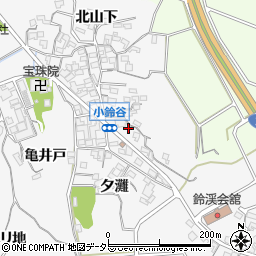 愛知県常滑市小鈴谷梶田6周辺の地図
