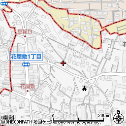 兵庫県川西市花屋敷1丁目18-12周辺の地図