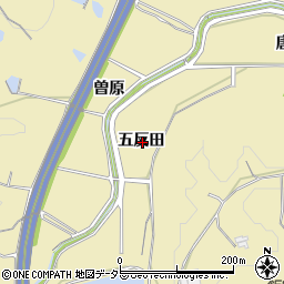 愛知県知多郡武豊町冨貴五反田周辺の地図