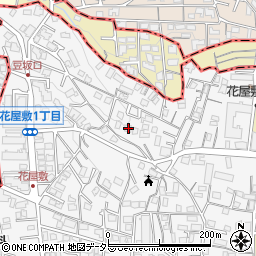 兵庫県川西市花屋敷1丁目17-7周辺の地図