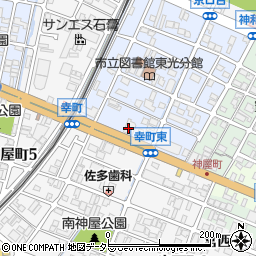 播州信用金庫東支店周辺の地図