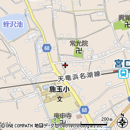 静岡県浜松市浜名区宮口190周辺の地図