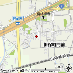兵庫県たつの市揖保町門前209周辺の地図