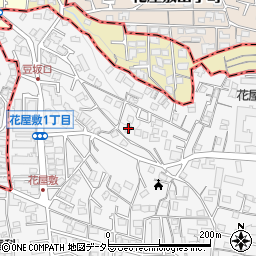 兵庫県川西市花屋敷1丁目17-9周辺の地図