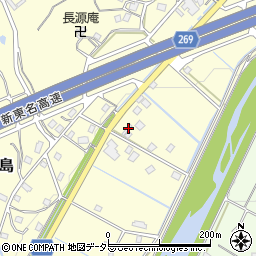 静岡県掛川市寺島1255-3周辺の地図