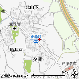 愛知県常滑市小鈴谷梶田5周辺の地図