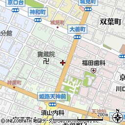 兵庫県姫路市神和町98周辺の地図