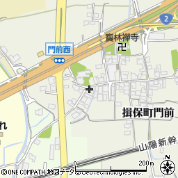 兵庫県たつの市揖保町門前138周辺の地図