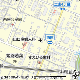 兵庫県姫路市西庄333-7周辺の地図