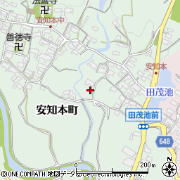 三重県亀山市安知本町286周辺の地図