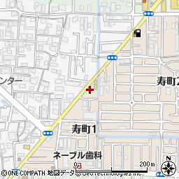 かるがも薬局　富田店周辺の地図