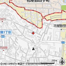 兵庫県川西市花屋敷1丁目17-19周辺の地図