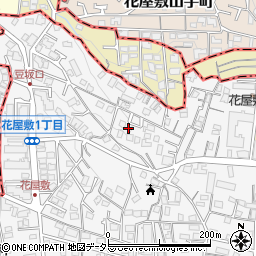 兵庫県川西市花屋敷1丁目17-16周辺の地図