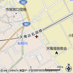 静岡県浜松市浜名区宮口1060-1周辺の地図