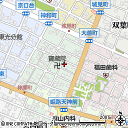 兵庫県姫路市神和町96周辺の地図