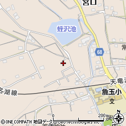 静岡県浜松市浜名区宮口4841周辺の地図