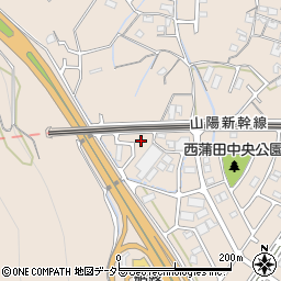 兵庫県姫路市広畑区西蒲田1510周辺の地図