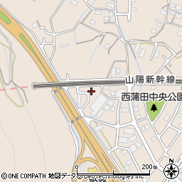 兵庫県姫路市広畑区西蒲田1508周辺の地図